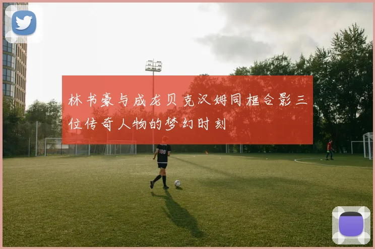 林书豪与成龙贝克汉姆同框合影三位传奇人物的梦幻时刻